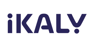 iKALY Logo de color blau